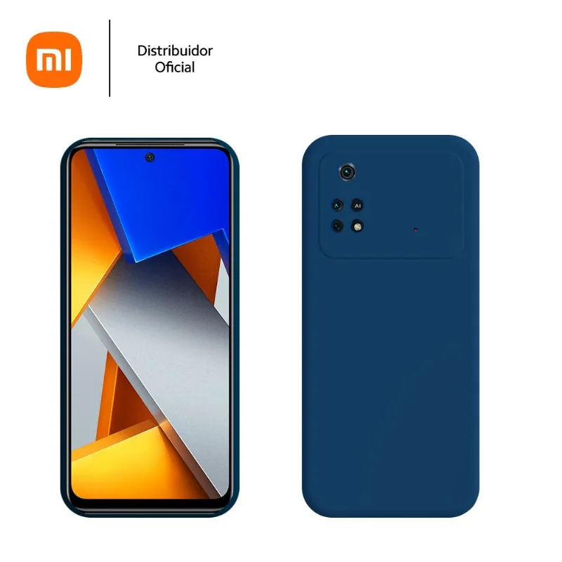 CAPA PROTETORA DE SILICONE PARA POCO M4 PRO - Xiaomi
