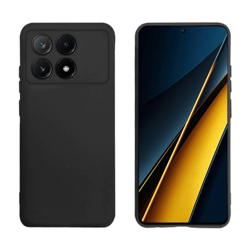 CAPA PROTETORA PARA POCO X6 PRO 5G, PRETO - Xiaomi