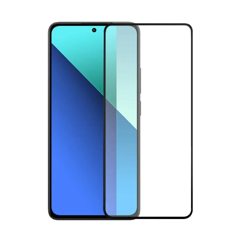 Película de vidro full cover para smartphone redmi note 13 - Xiaomi