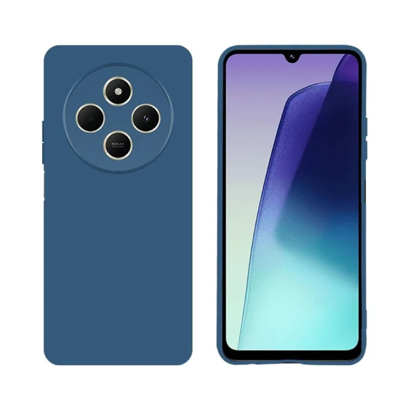 Capa Silicone Para Redmi 14C / poco C75, Azul - Xiaomi