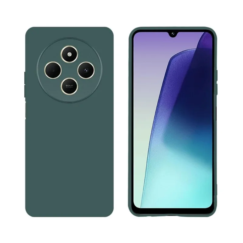 Capa Silicone Para Redmi 14C / poco C75, Verde - Xiaomi