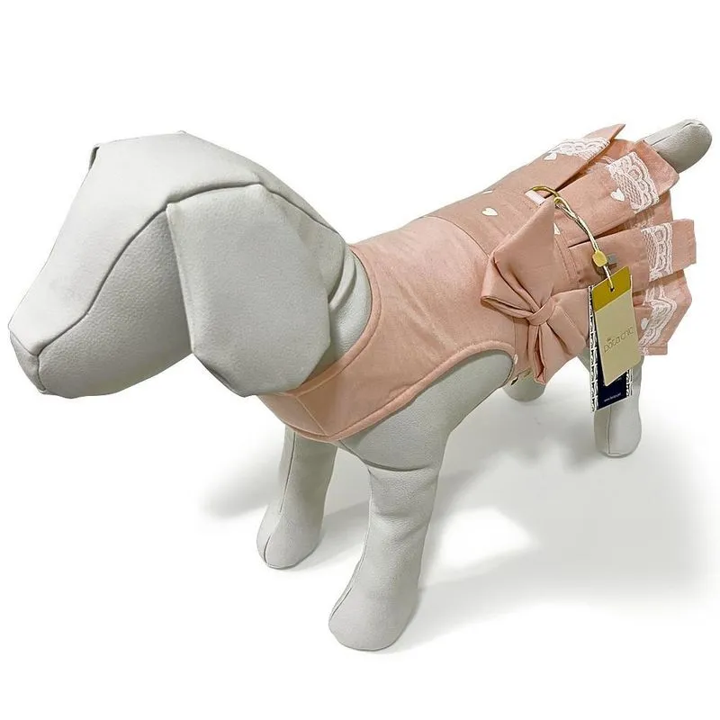 Roupinha Para Cachorros Vestido Princesa Pata Chic Love - P