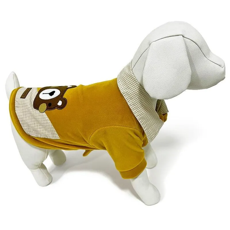 Roupinha Para Cachorros Casaquinho Cute Bege Pata Chic - M