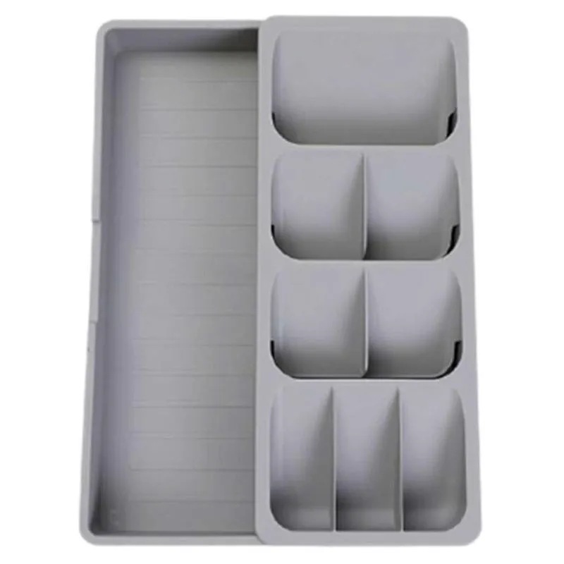 Organizador de talheres-40,5 Cm x 16,5 Cm x 5,5cm Extensível