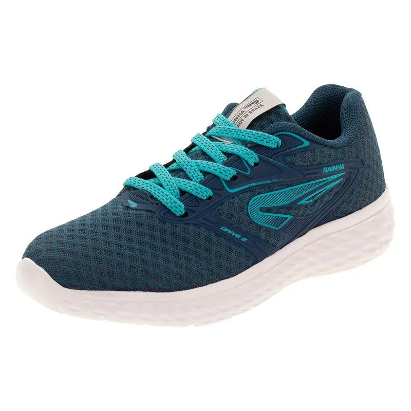 Tênis Infantil Drive II Jr Rainha - RA01520 AZUL 32