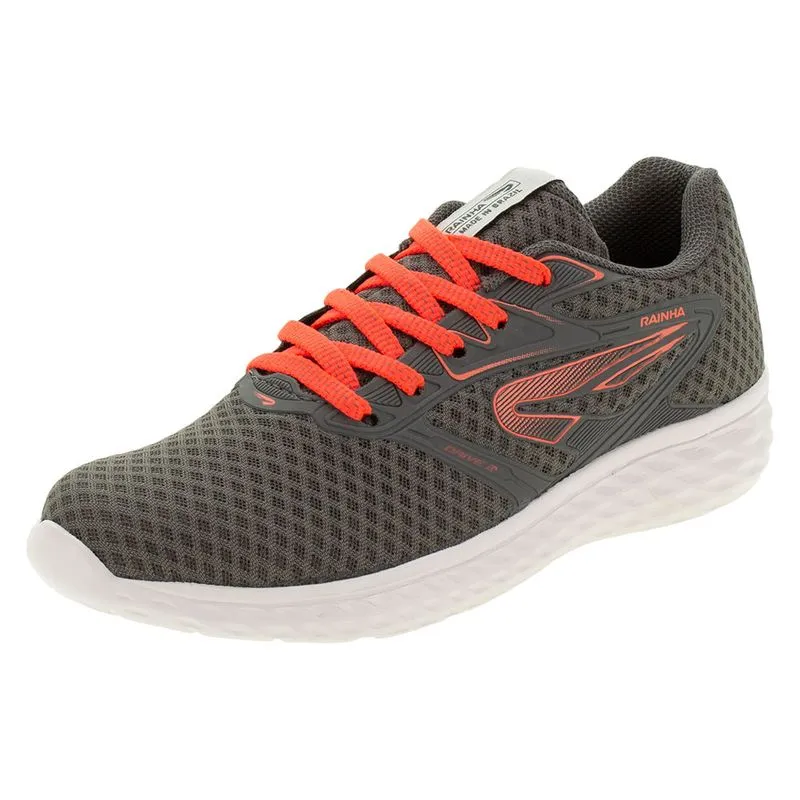 Tênis Infantil Drive II Jr Rainha - RA01520 CINZA 36