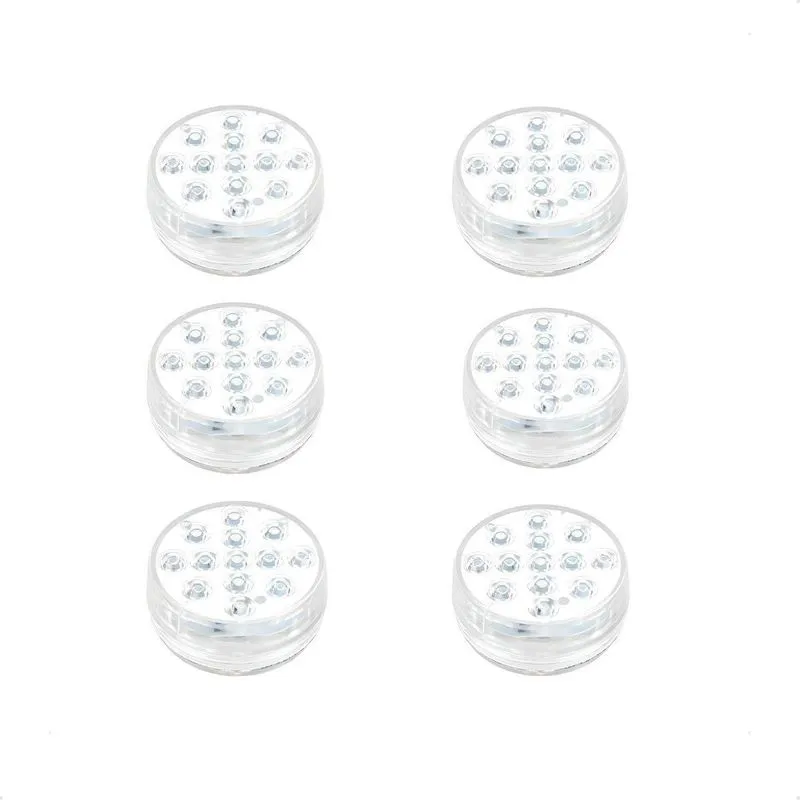 Kit Com 6 Swimmig Piscina Luz Led Decorativa Colorido