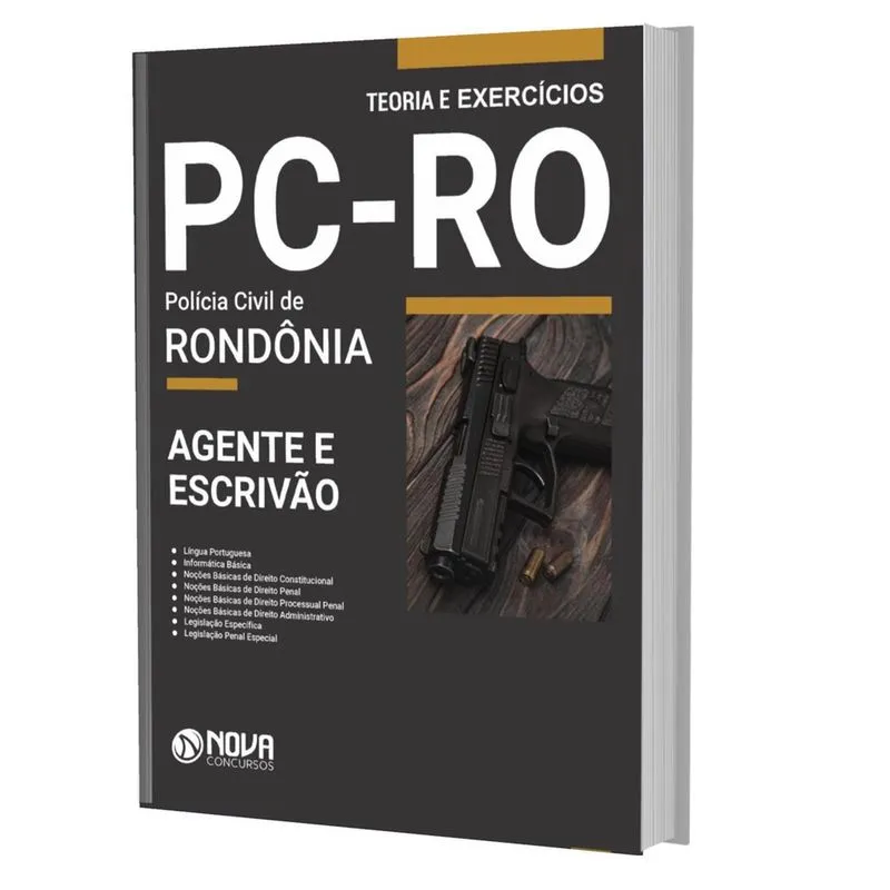 Apostila Concurso Pc Ro - Agente E Escrivão