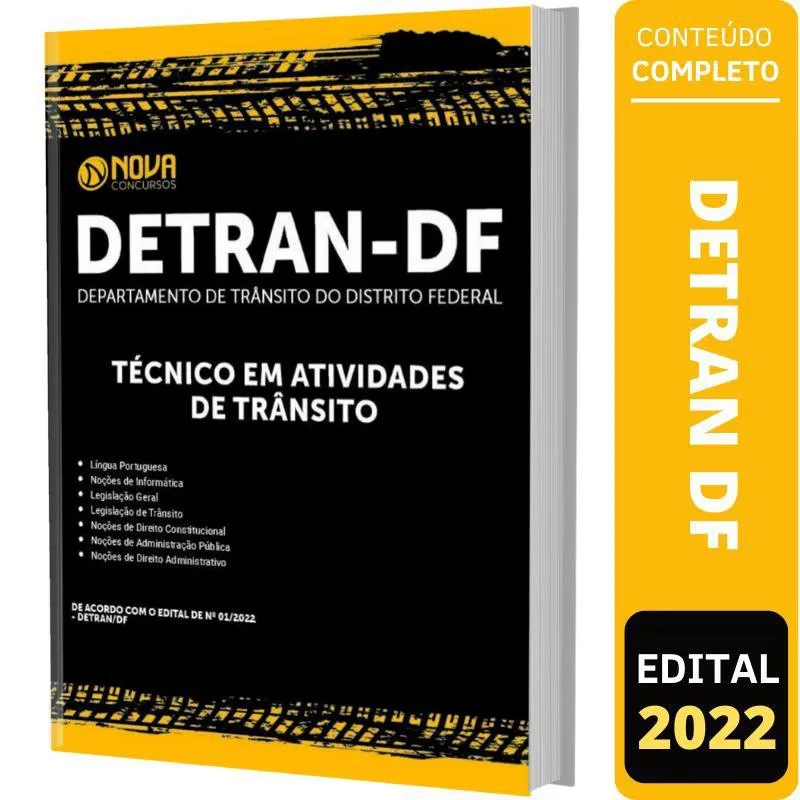 Apostila Detran Df - Técnico Em Atividades De Trânsito
