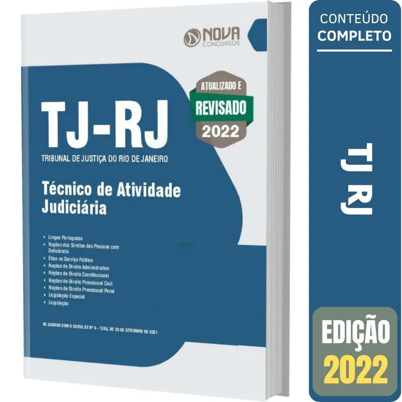 Apostila Tj Rj - Técnico De Atividade Judiciária