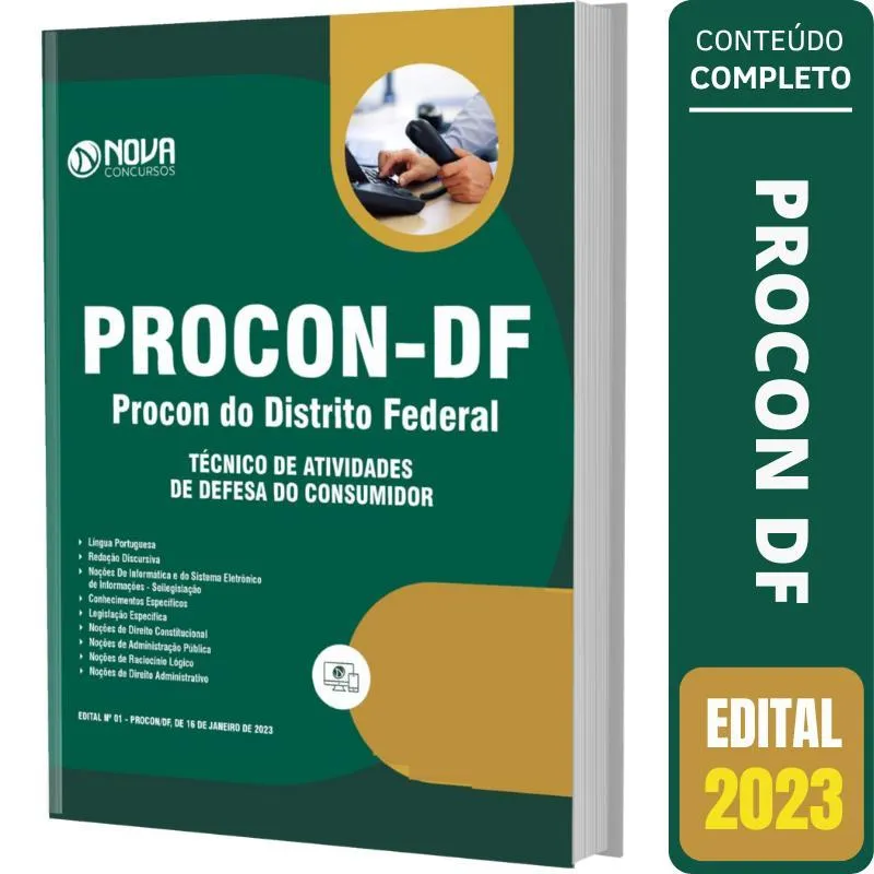Apostila Procon Df - Técnico Defesa Do Consumidor