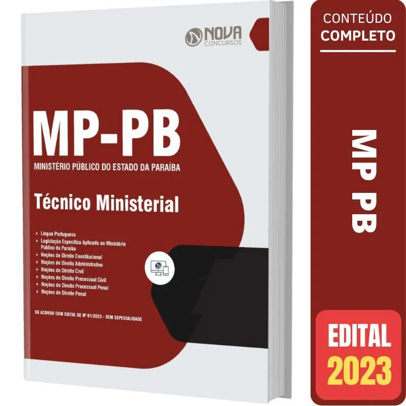 Apostila Mp Pb - Técnico Ministerial