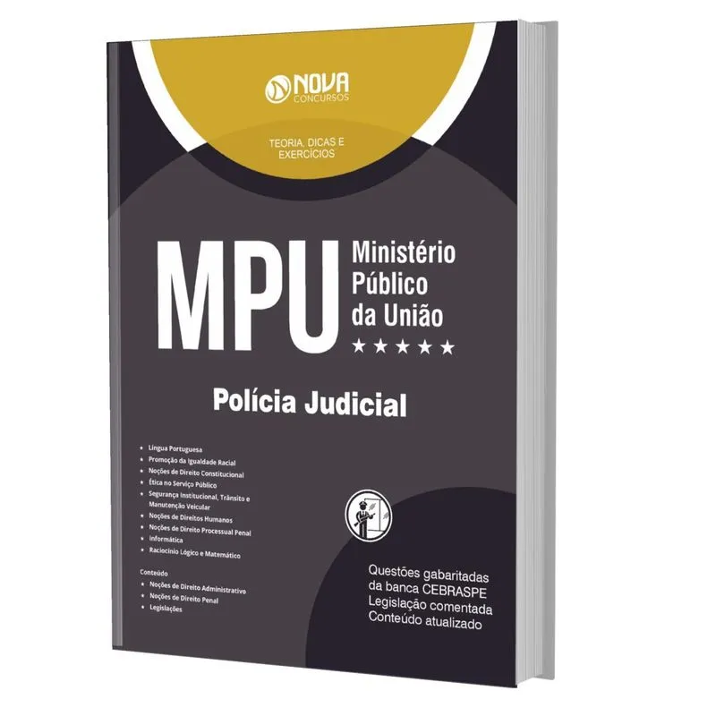 Apostila Mpu 2023 - Polícia Judicial