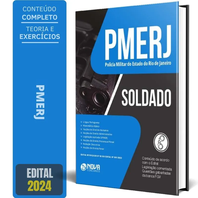 Apostila Concurso Pmerj 2024 - Soldado - Pm Rj