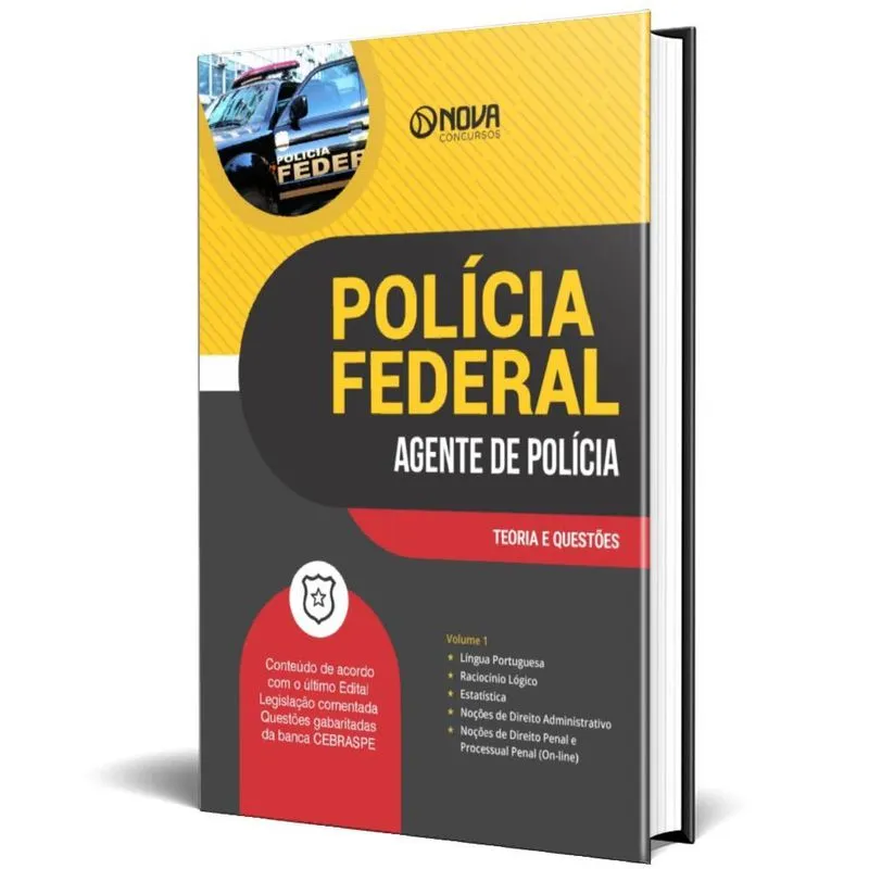 Apostila Pf 2024 - Agente De Polícia