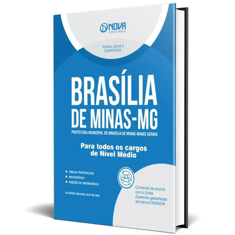 Apostila Prefeitura Brasília Minas Mg 2024 Comum A Todos