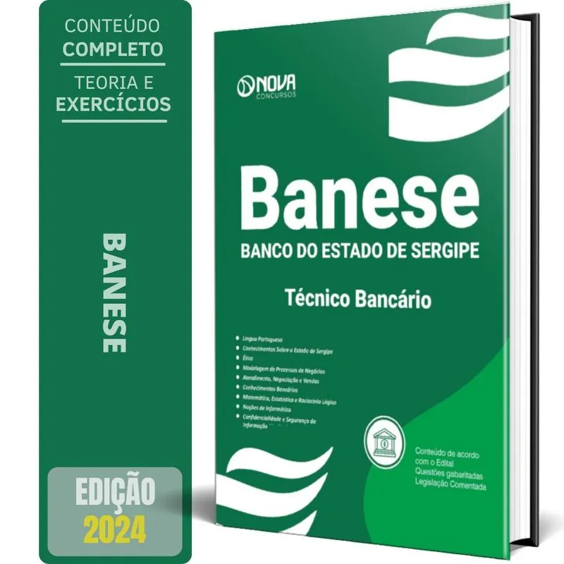 Apostila Banese 2024 - Técnico Bancário