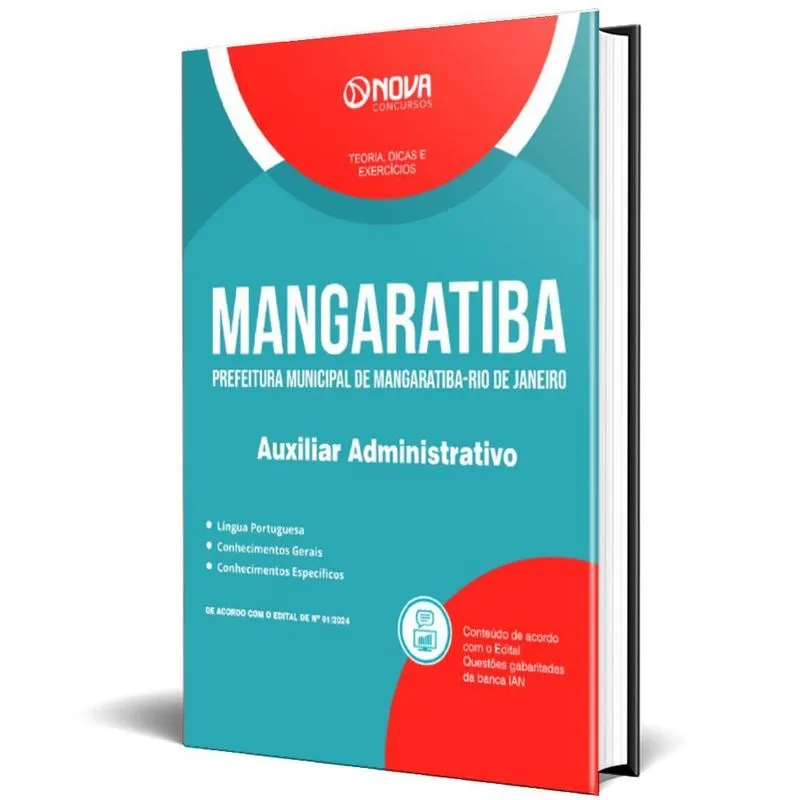 Apostila Prefeitura Mangaratiba Rj 2024 Auxiliar