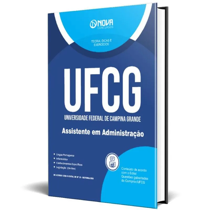 Apostila Ufcg 2024 - Assistente Em Administração