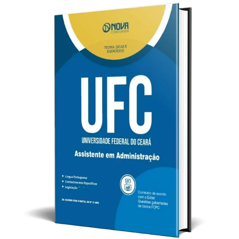 Apostila Ufc 2024 - Assistente Em Administração
