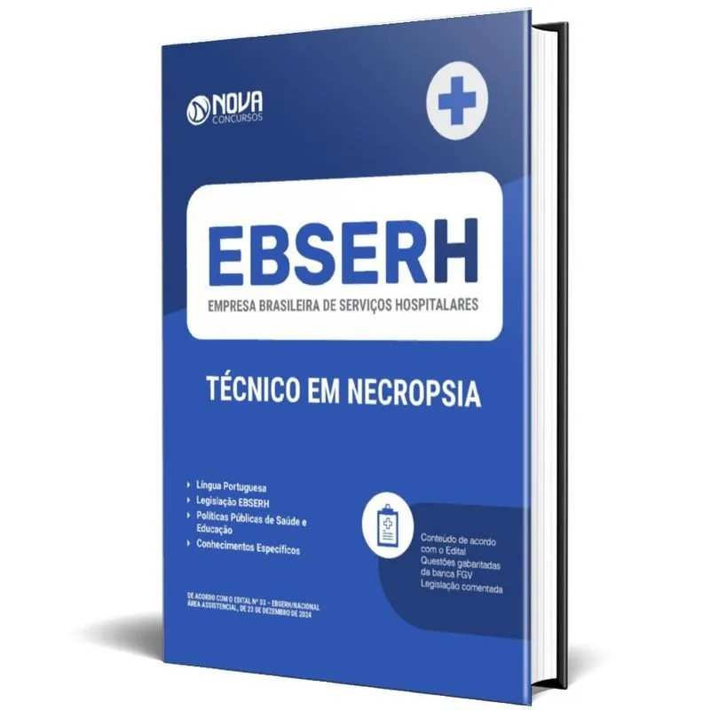 Apostila Ebserh 2025 - Técnico Em Necropsia