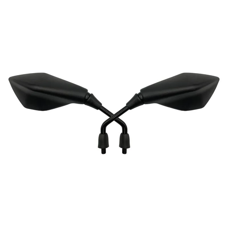 Espelho Retrovisor Kawasaki Z400 Rosca Yamaha Lente Convexa