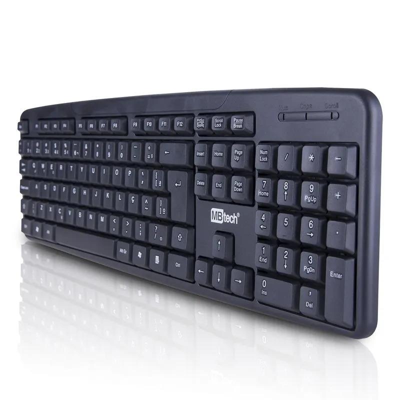 Teclado Padrão para Computador com Fio USB GB54425 (K7)