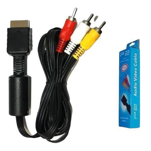 Cabo Áudio E Vídeo Para Playstation 1, Ps2 E Ps3, 1,80M. - Mafua Info