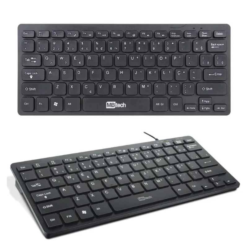 Teclado Mini Usb Compacto Mbtech Gb54428