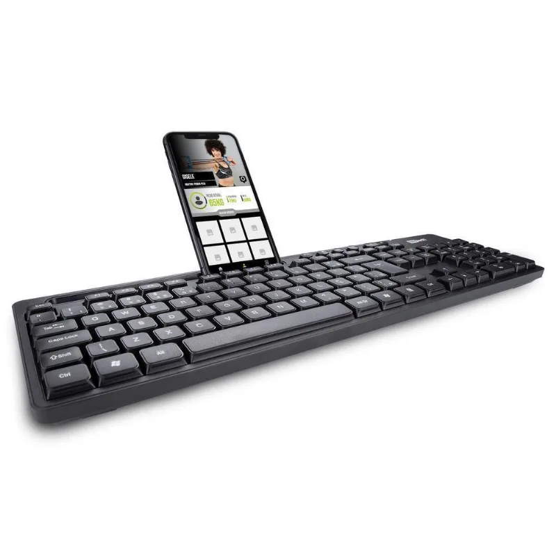 Teclado Multimídia Usb Smart Support Kx Preto Mbtech Mb4447