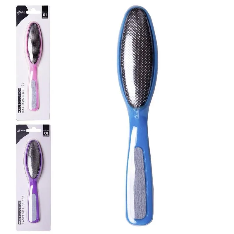 Lixa De Pe Cabo Plastico Gwen Colors 17,5x3,5cm Na Cartela