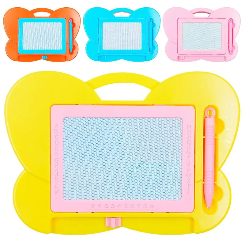 Lousa Mágica Borboleta 23x17cm em Plástico MB-Sortido