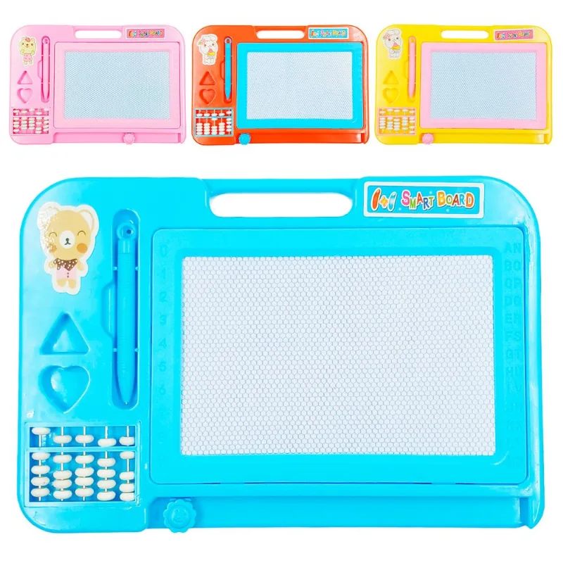 Lousa Mágica Retangular 29x20cm em Plástico MB-Sortido