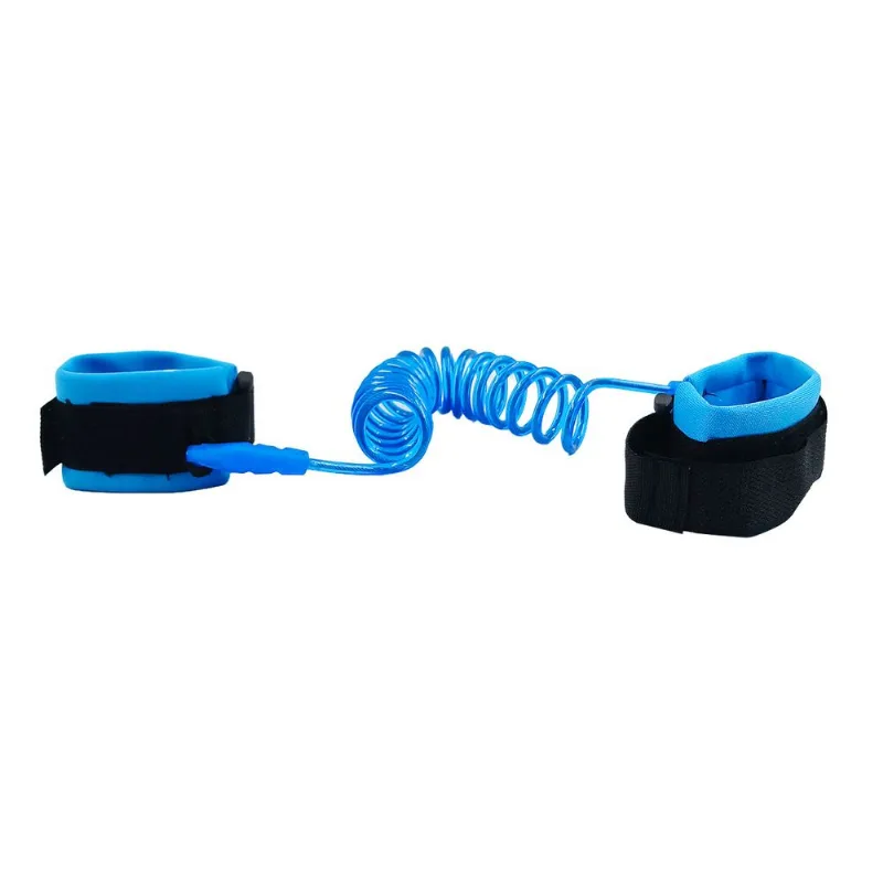 Pulseira de Segurança P/ Criança 1,5M Poliester e Plástico MB-Azul