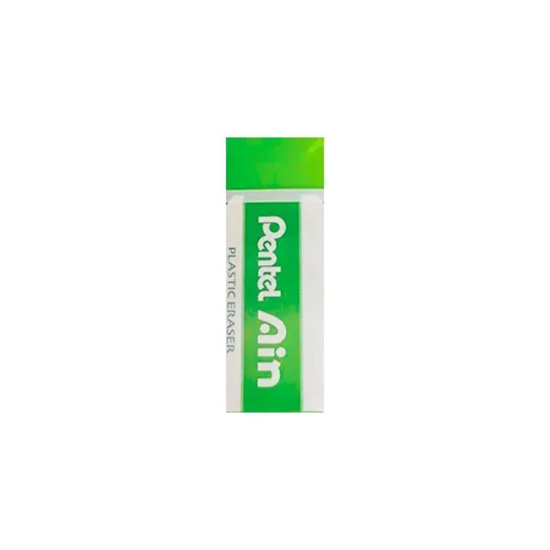 Borracha Pentel Ain Macia Que Apaga Sem Deixar Resíduos Tamanho Compacto 1 Unidade Verde