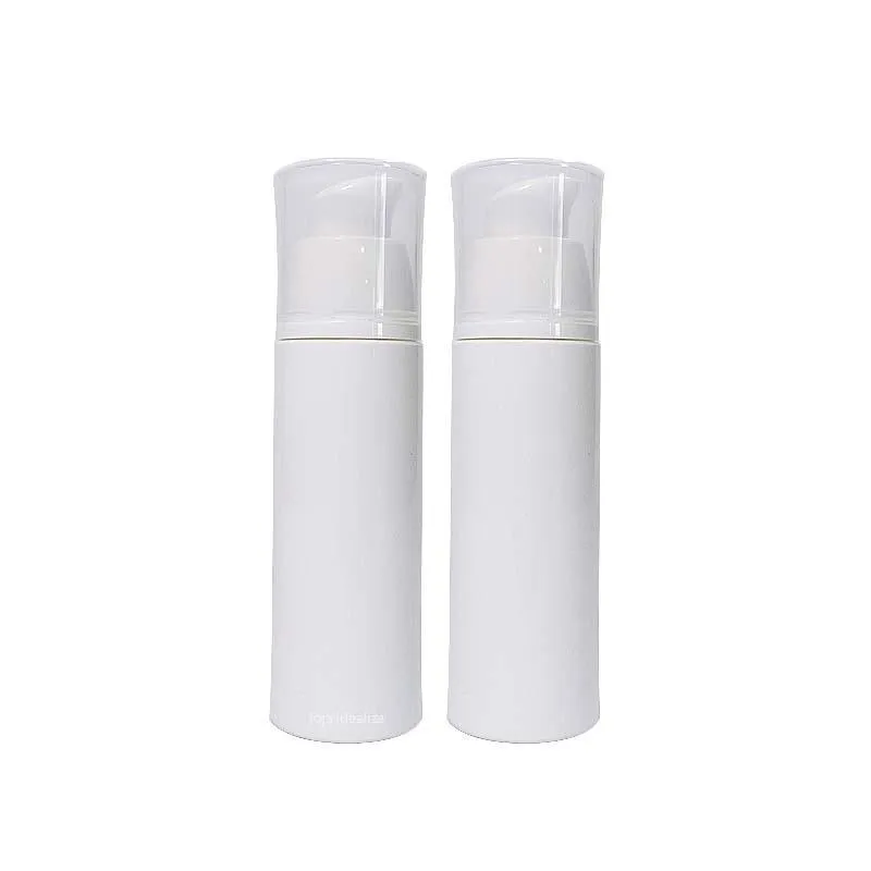 2 Frasco Porta Creme Válvula Pump 30ml Viagem Não Vaza Br