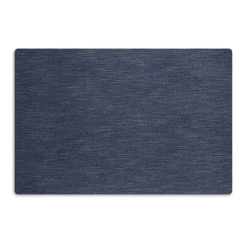 8 Jogo Americano Juta Azul - Impermeável Limpa Facil Pvc
