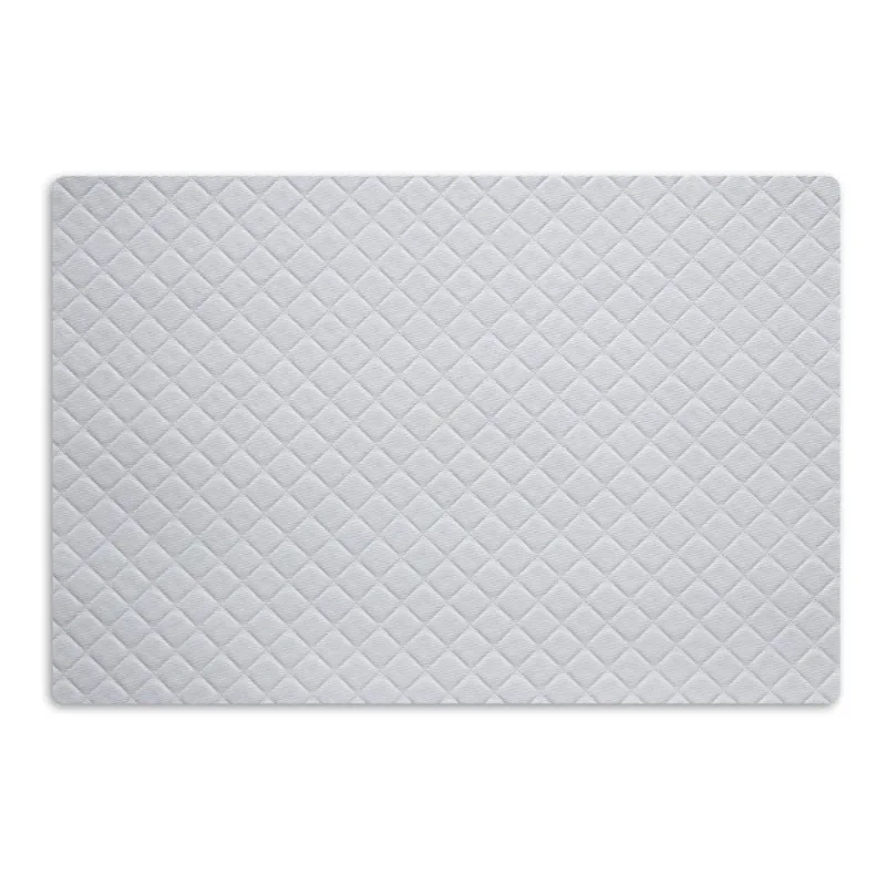 6 Jogo Americano Matelasse Branco Impermeável Pvc
