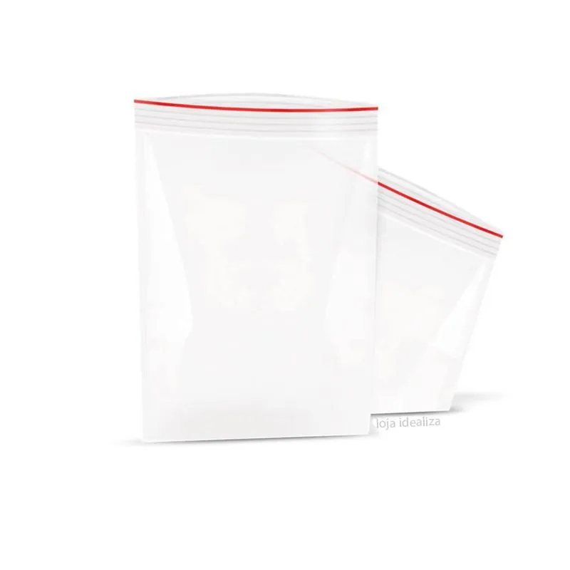 30 Saco Hermético Fecha Fácil Zip Freezer Multiuso N10 G