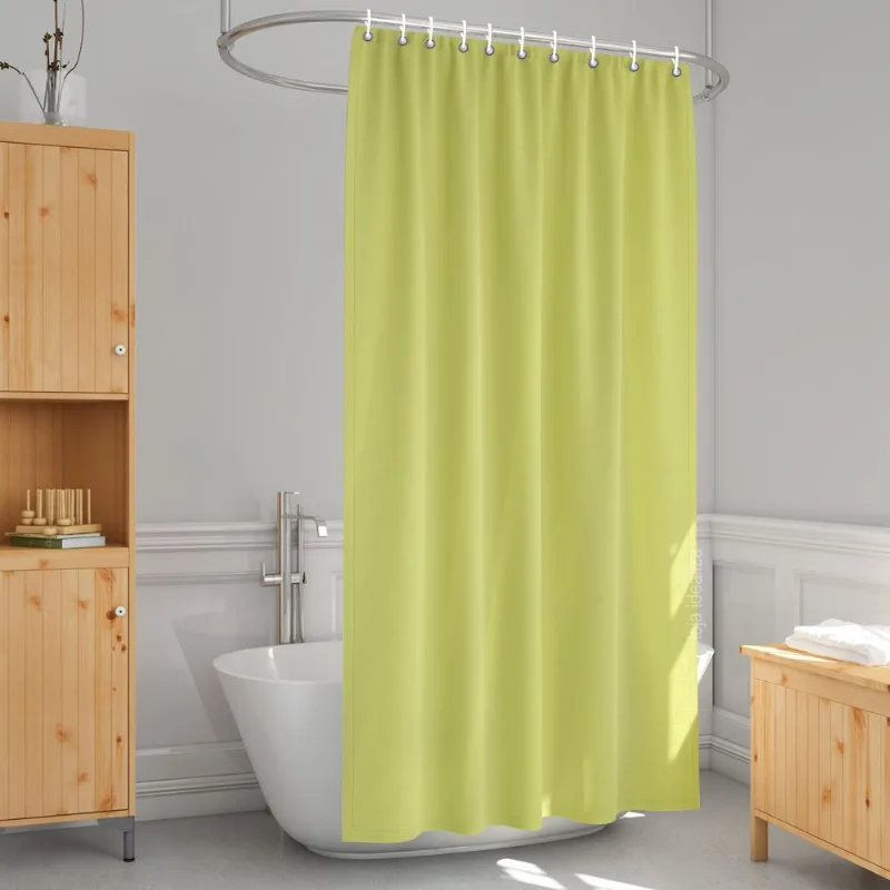 2 Cortina Box Banheiro Pvc Grossa Antimofo Ilhós Am 140x230