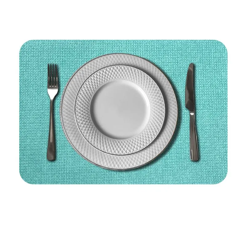 10 Jogo Americano Mesa Posta Luxo Impermeável Pvc Vie Vdt