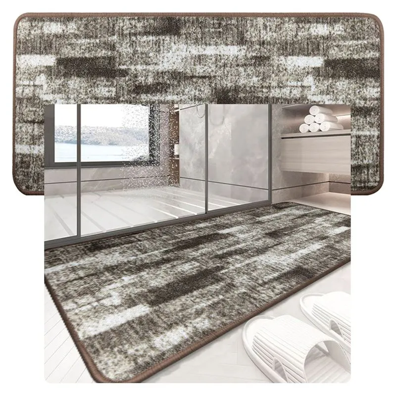 1 Tapete Banheiro Grande Absorvente Antimofo Ca D6 50x100