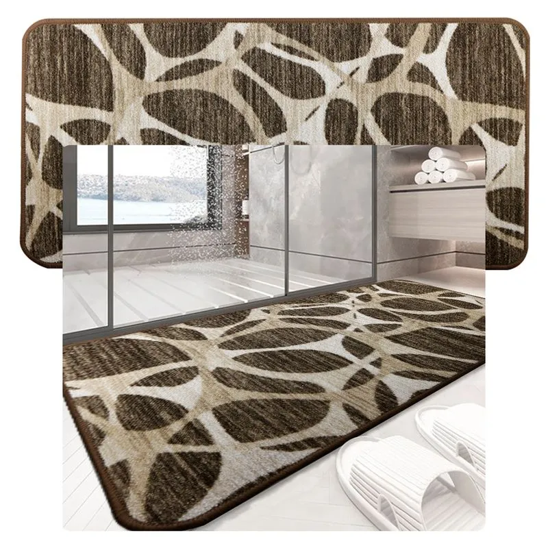 1 Tapete Banheiro Grande Absorvente Antimofo Ca D7 50x100