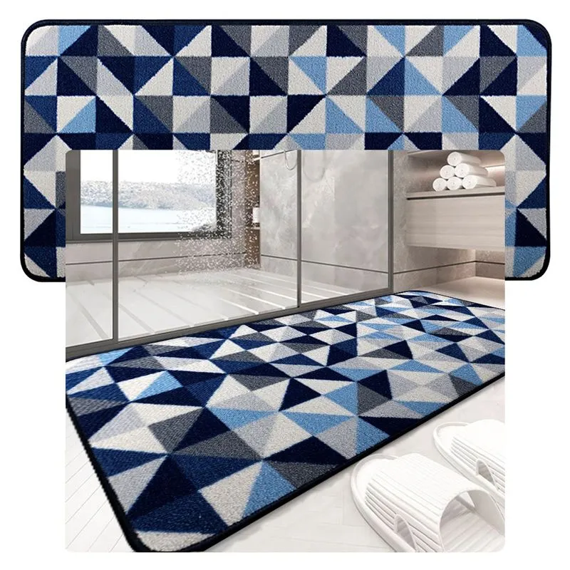1 Tapete Banheiro Grande Absorvente Antimofo Ca D12 50x100