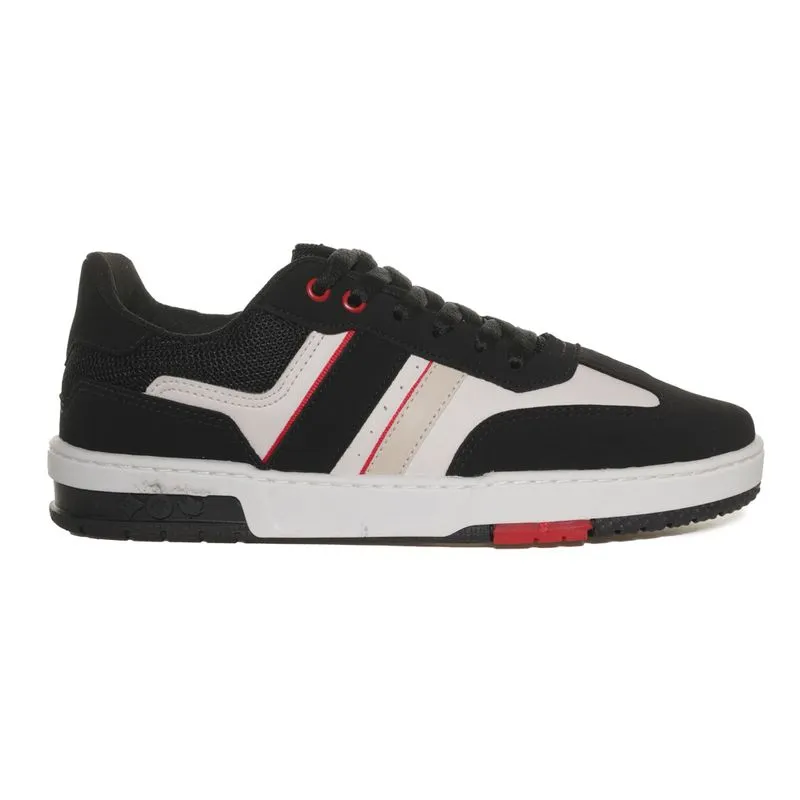 Tênis Unissex Preto Done Head Casual PRETO/BRANCO - 42