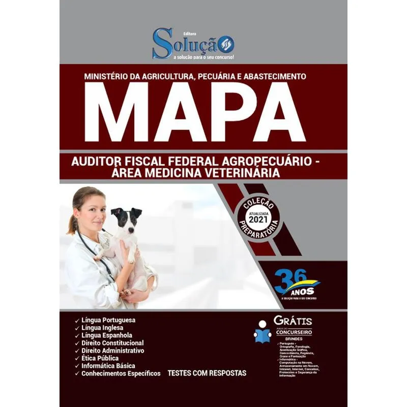 Apostila Mapa - Auditor Fiscal Agropecuário - Veterinária