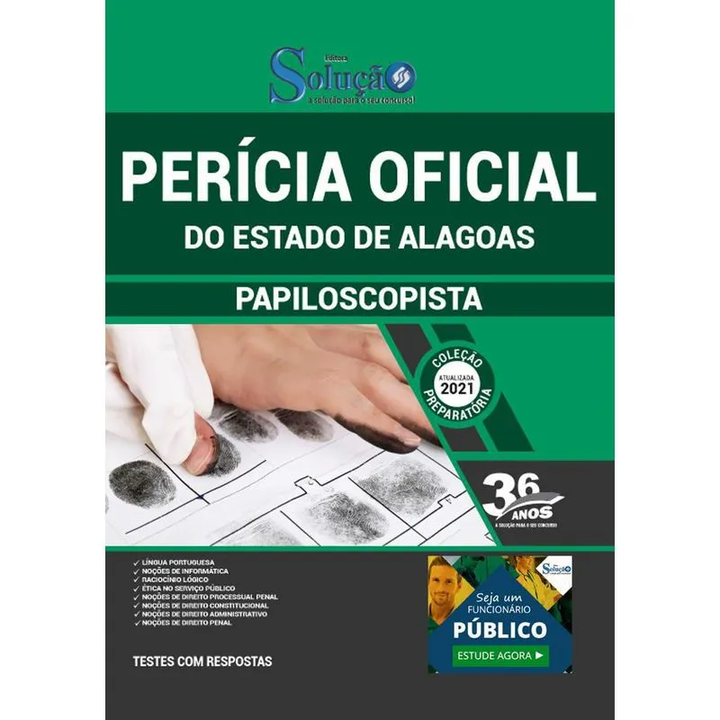Apostila Perícia Oficial Al - Papiloscopista