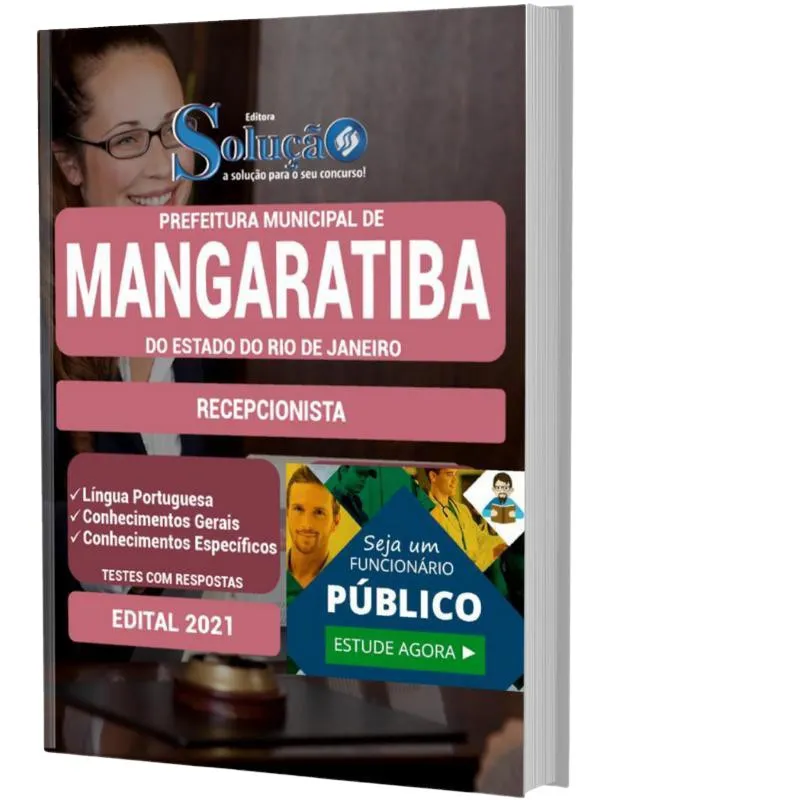 Apostila Prefeitura Mangaratiba Rj - Recepcionista
