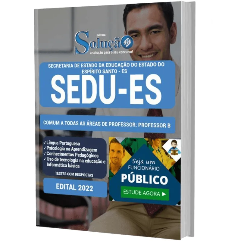 Apostila Concurso Sedu Es - Comum As Áreas De Professor