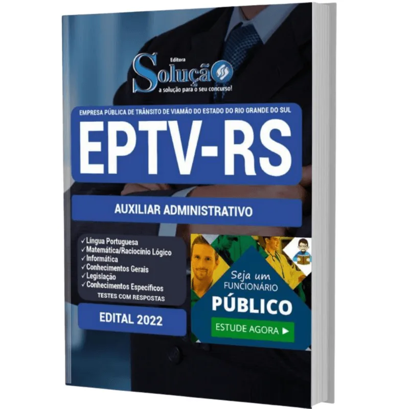 Apostila Concurso Eptv Rs - Auxiliar Administrativo
